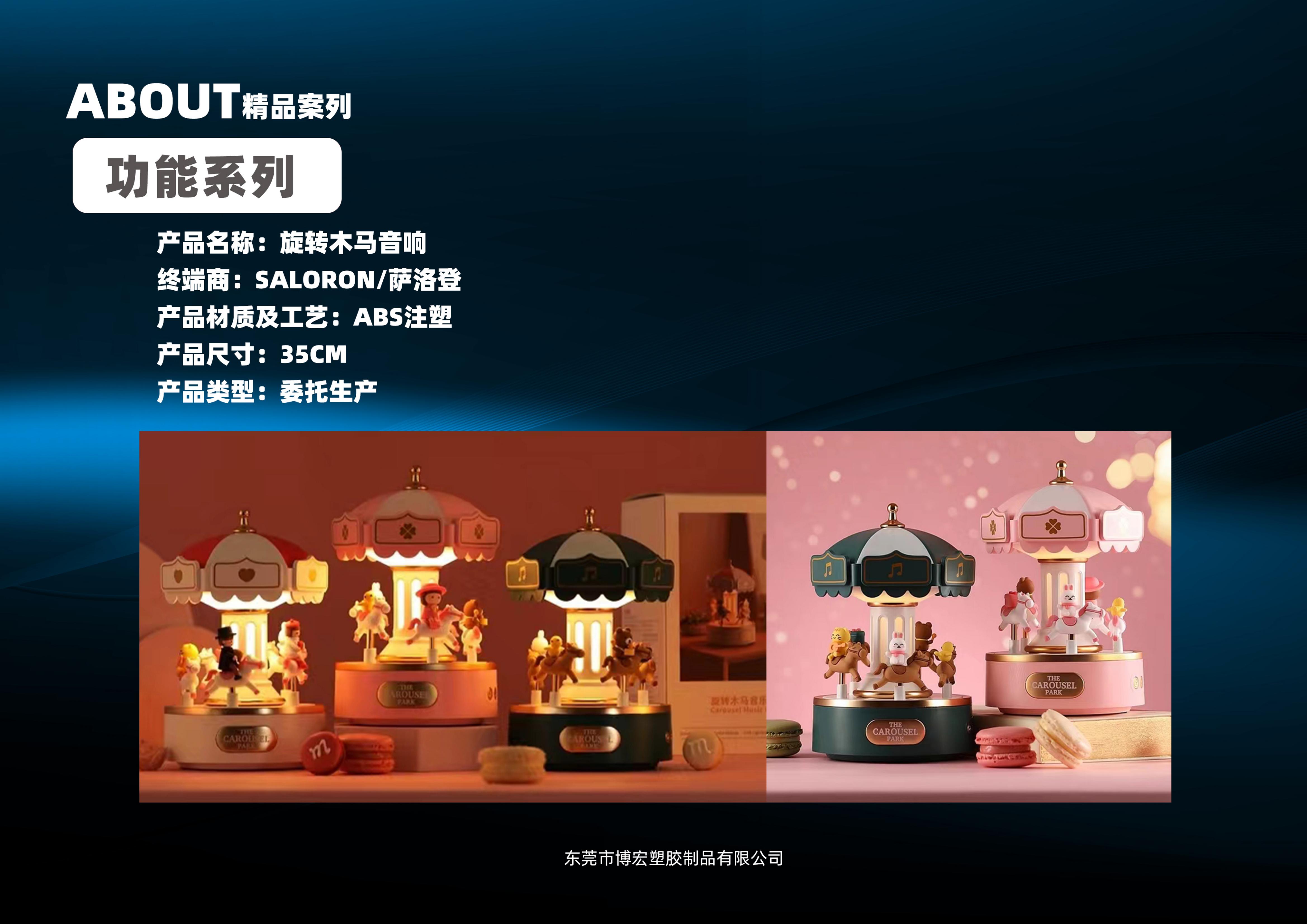 ABS Injection Carousel Speaker